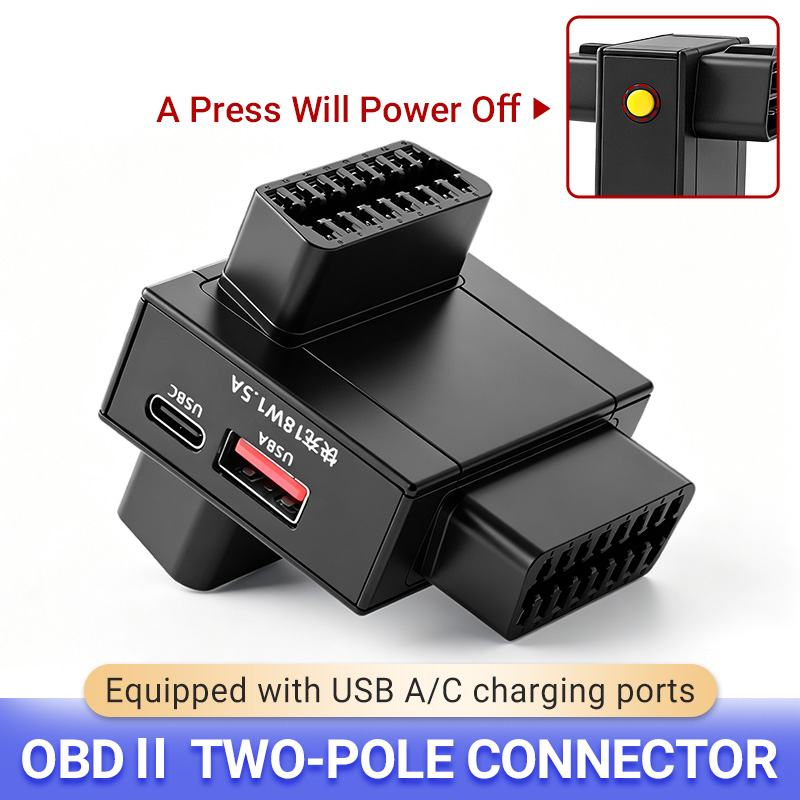 Usb C Hub - Adaptador divisor OBD2, de 1 a