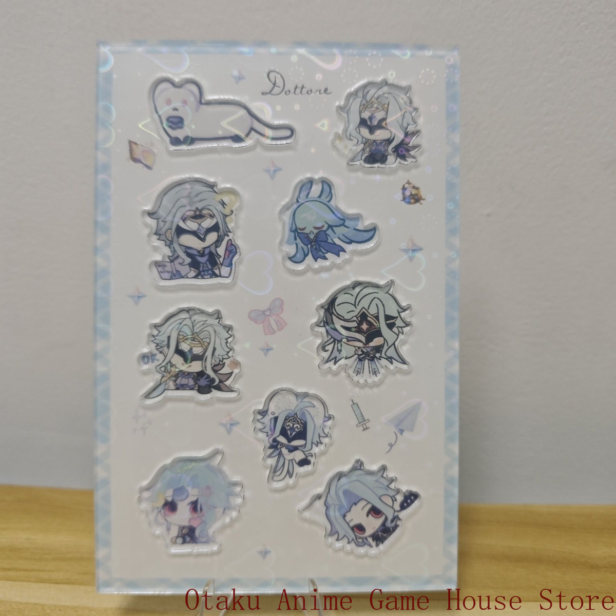 Laptop Original Accessories - Pegatina Acrílica de Genshin Impact Pantalone