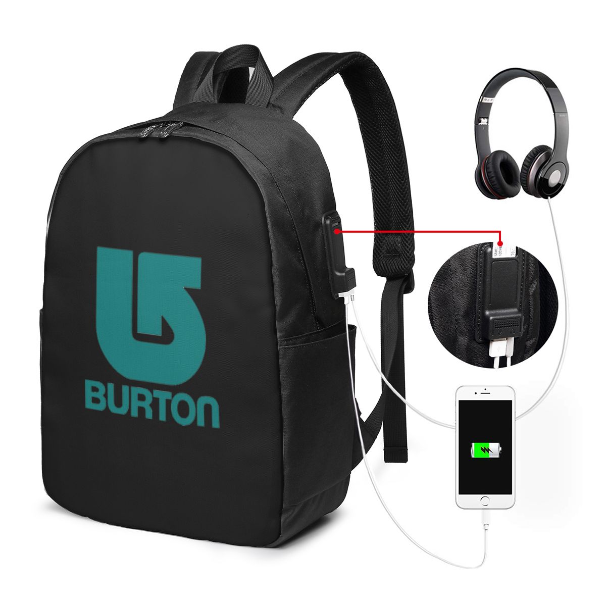 Laptop Bag - Mochila Deportiva Burton para Snowboard, Bolsa
