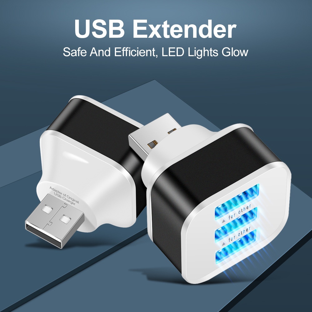 Adaptador de ranuras USB de 3  - Laptop Charger reseña y precio