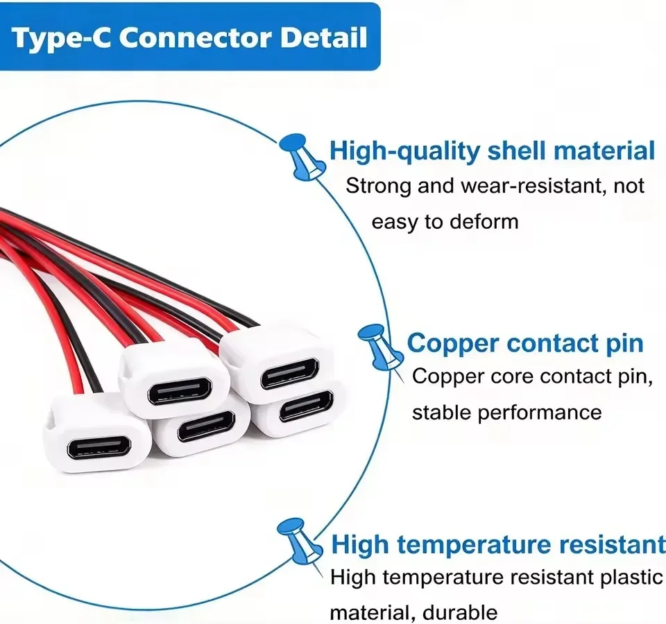 Conector USB tipo C hembra de  - Usb C Hub reseña y precio