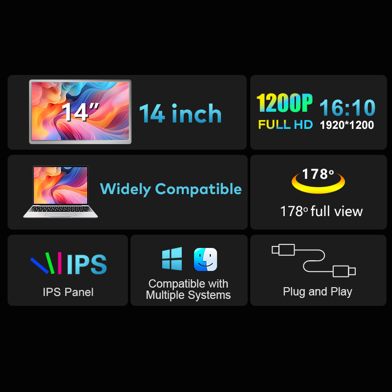 Monitor LCD portátil con panta - Laptop Stand reseña y precio