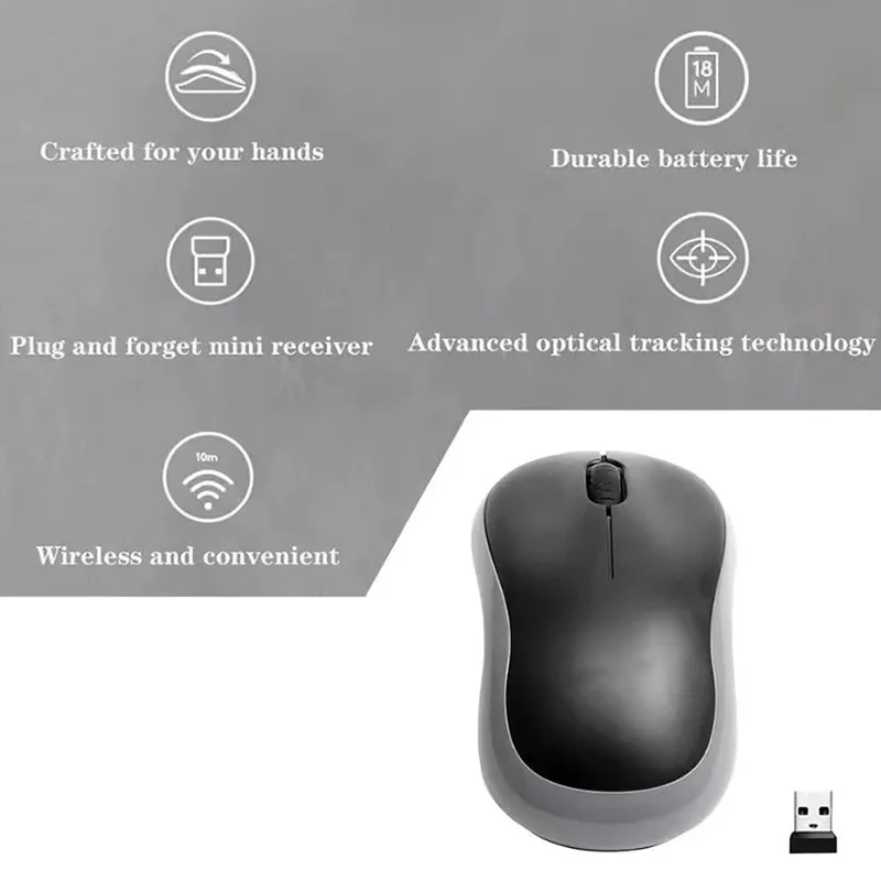 Ratón inalámbrico mini 2027M18 - Laptop Mouse reseña y precio